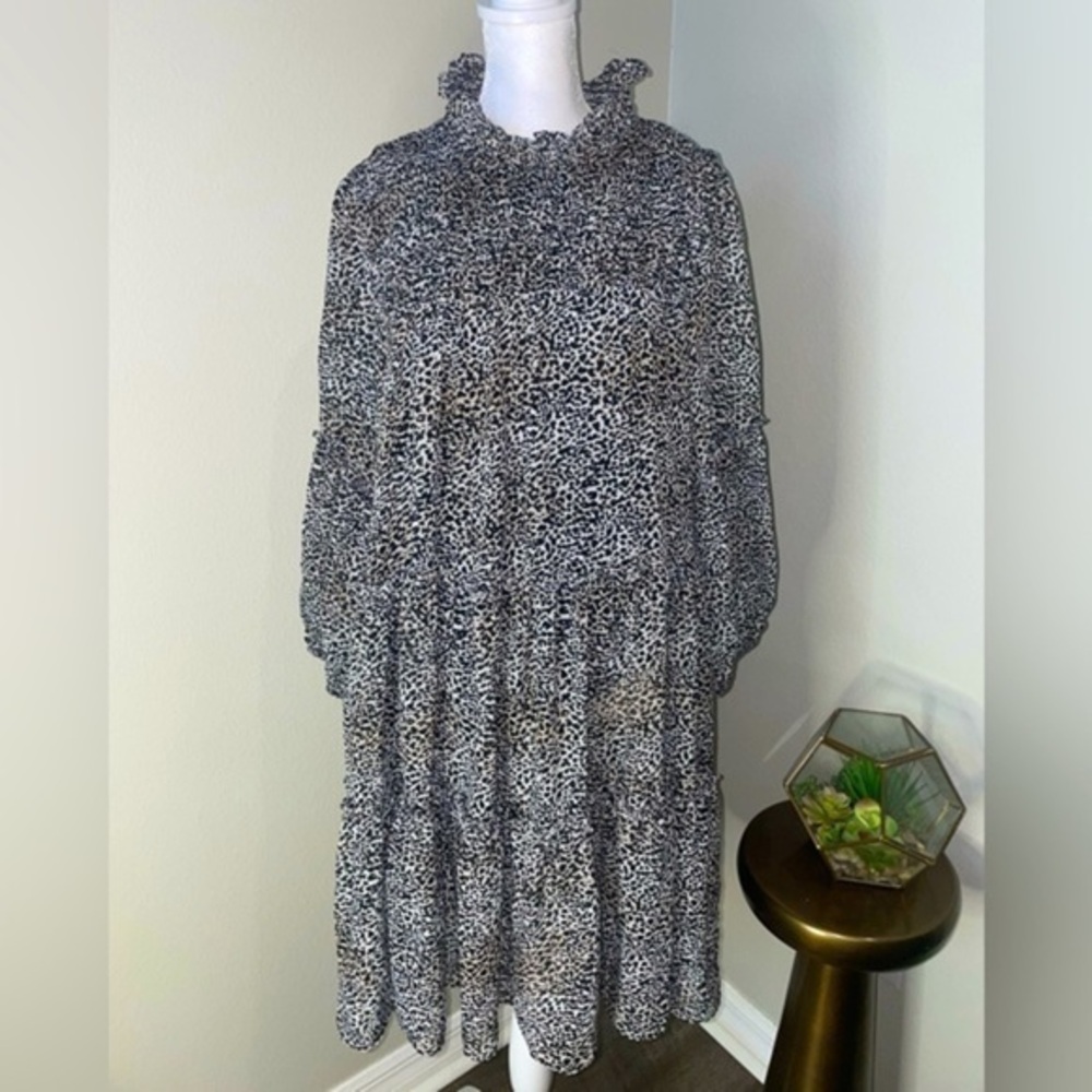 Blecker 126 size 14 animal print dress